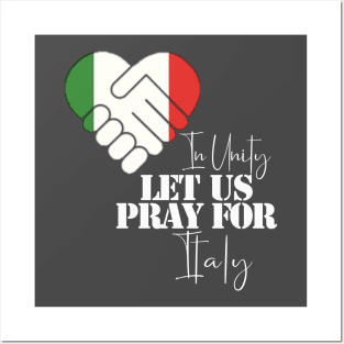 Pray for Italy Posters and Art